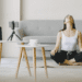 practicing daily habits for mental health through meditation at home