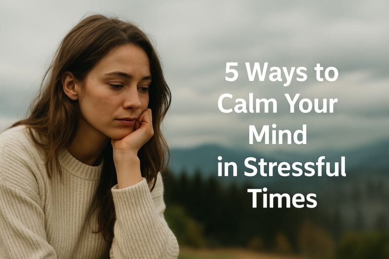 How to Cope with Eco-Anxiety in 2025 – 5 Practical Strategies That Actually Work