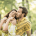Happy couple reconnecting outdoors, showing how to rebuild emotional intimacy and strengthen your relationship