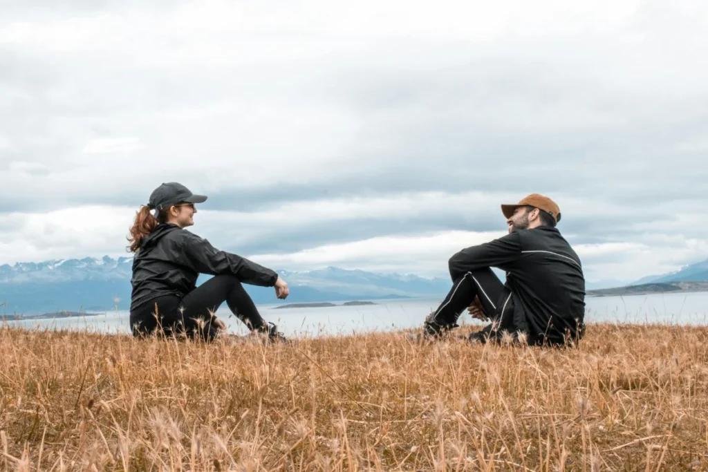 two people having an honest calm conversation about boundaries